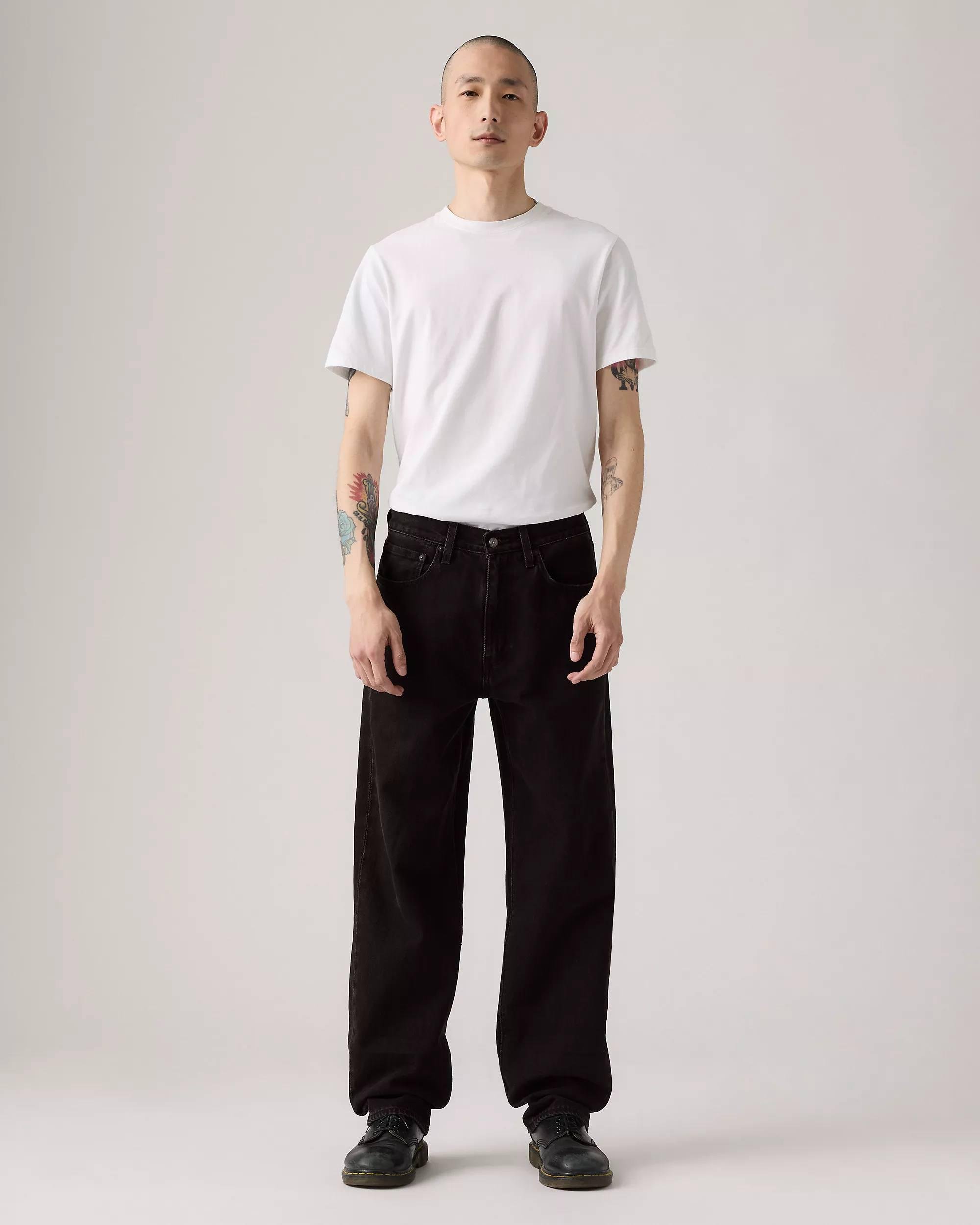 Джинси чоловічі LEVIS 568 Loose Straight Jeans US р. 34-32 Чорний (43468552) - фото 5 Джинси чоловічі LEVIS 568 Loose Straight Jeans US р. 34-32 Чорний (43468552) - фото 5