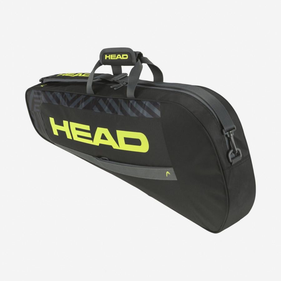 Чохол Head Base Racquet Bag M BKNY Чорний/Жовтий (261413) - фото 5