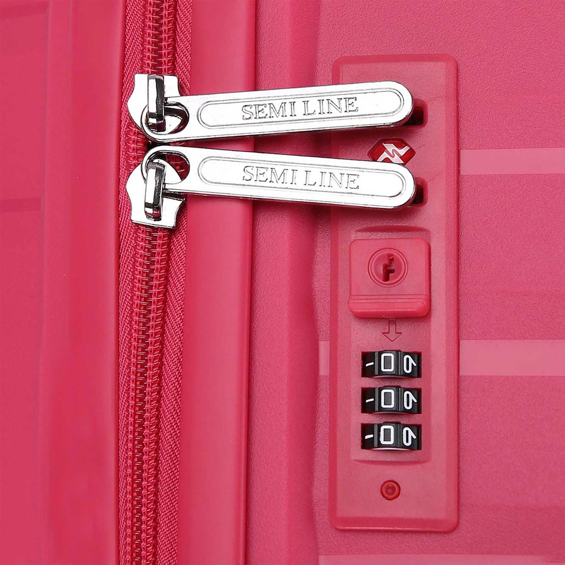 Чемодан SEMI LINE 20" S Magenta (T5796-1) - фото 7 Чемодан SEMI LINE 20" S Magenta (T5796-1) - фото 7