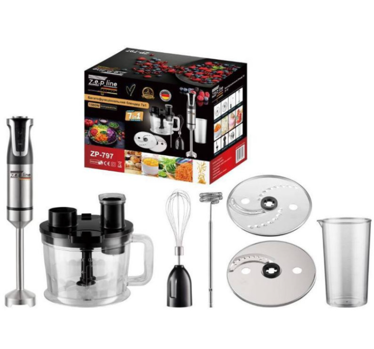 Блендер ZepLine 5в1 ZP-802 2200 Вт (43267-ZP-802_982)