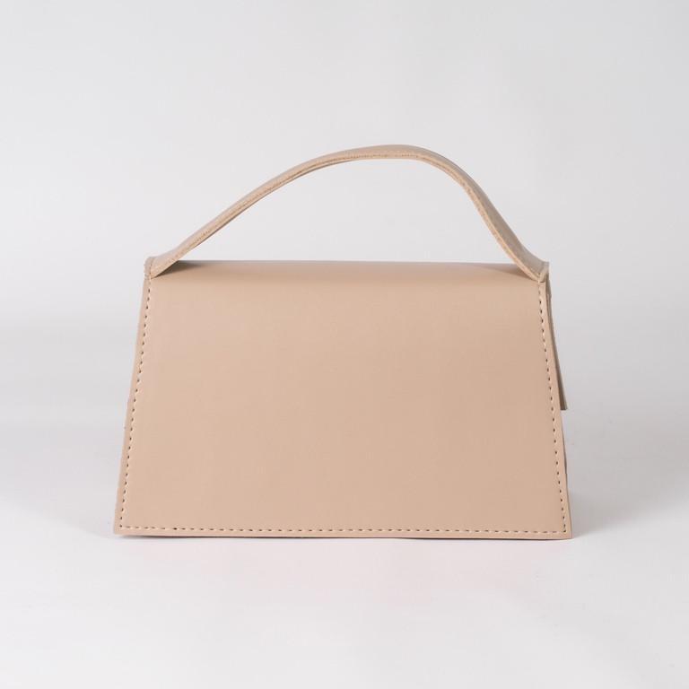 Сумка женская XENIA № 17-24 кросс-боди из гладкой экокожи Молочный - фото 3