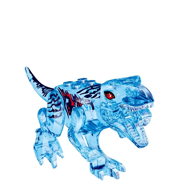 Конструктор Динозавр Тиранозавр Рекс Тирек Jurassic World Голубой (34554343)