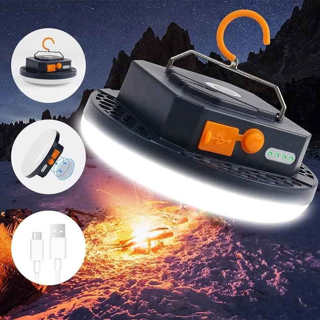 Ліхтар світлодіодний на акумуляторі Mos-13 Lighting з повербанком 6600 мАг (00026) - фото 3 Ліхтар світлодіодний на акумуляторі Mos-13 Lighting з повербанком 6600 мАг (00026) - фото 3