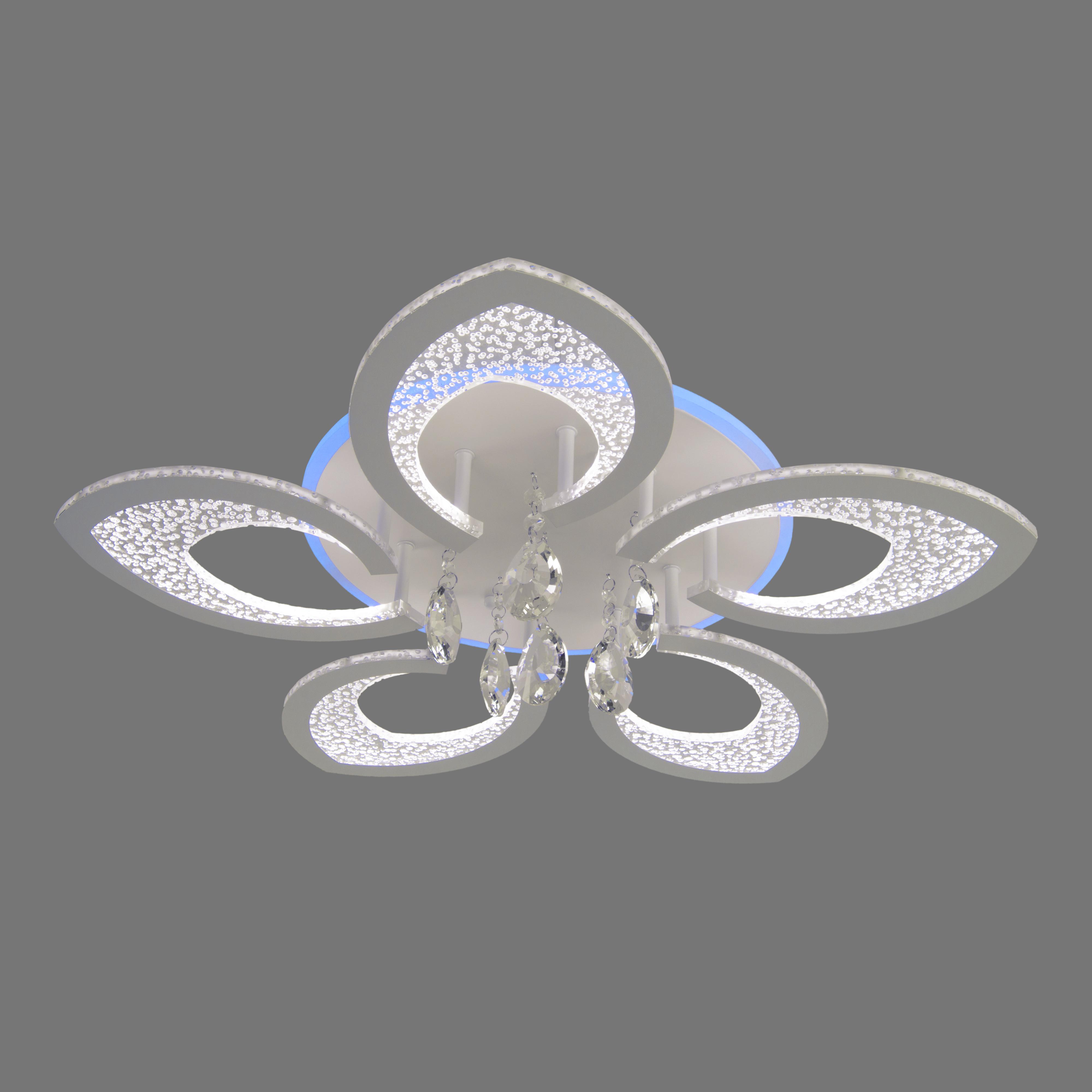 Люстра світлодіодна Sirius B YH372/5 100W+19W акрилова