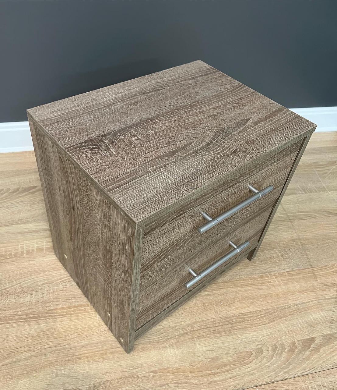 Тумба приліжкова Ексклюзив 450х450х350 мм Дуб сонома трюфель - фото 2