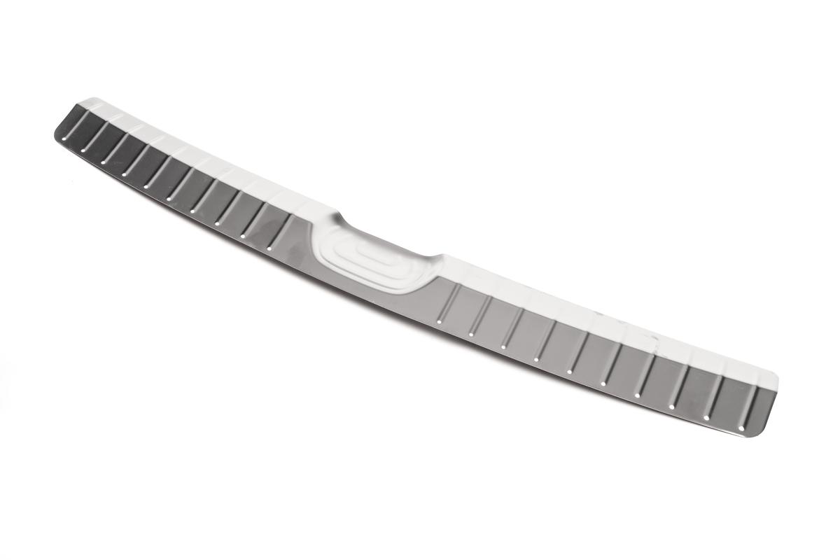 Накладка на задний порог Omsa Line для Kia Ceed 2012-2018 гг. нержавеющая сталь Хром