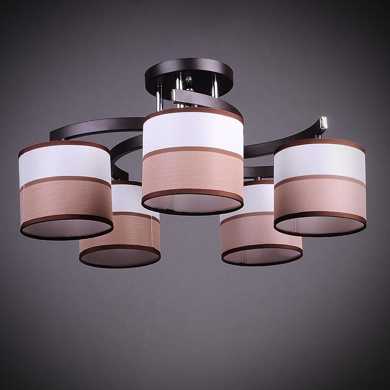 Потолочная люстра Light House DL-17301/5 BEG Черный