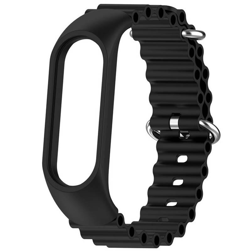 Ремешок Epik Ocean Band для Xiaomi Mi Band 7/6/5/4/3 Black (00000064769_2) - фото 2