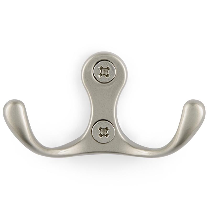 Гачок настінний MVM Z-391 SN подвійний Сатин (211525)