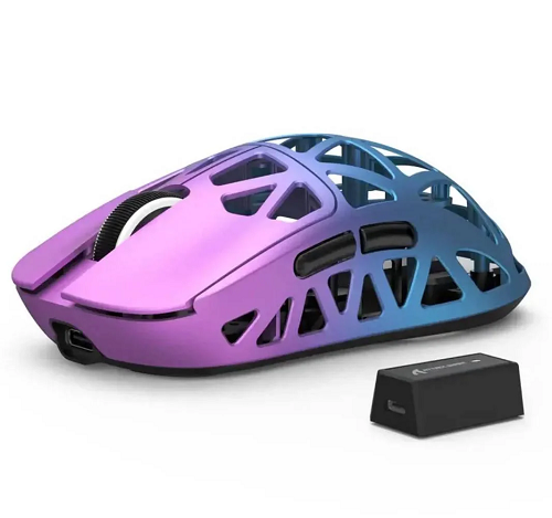 Мышка компьютерная Attack Shark R2 Magnesium 8K Purple/Blue