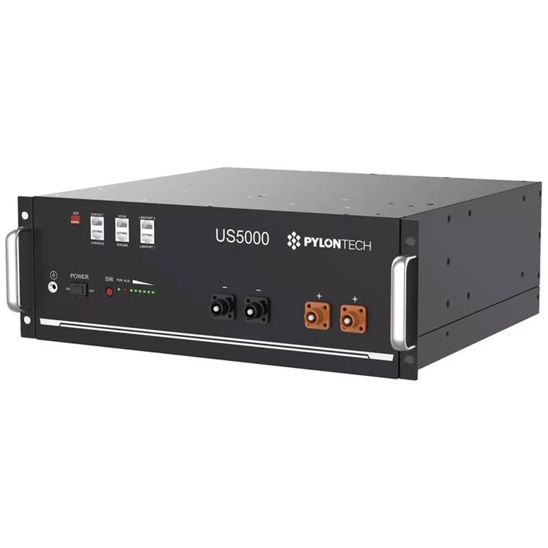 Батарея аккумуляторная Pylontech US5000 48 В 100 А/ч LiFePO4 4,8 кВт/ч IP20 6000 циклов (1361814-1C)