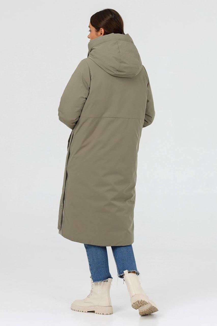 Парка зимняя молодежная Snow Owl р. 48 Оливковый (13332s\48) - фото 5