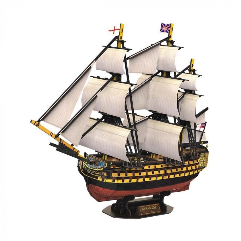 Головоломка-конструктор 3D CubicFun HMS Victory (T4019h) - фото 2