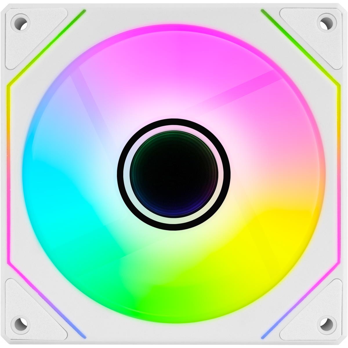 Вентилятор для корпусу AeroCool Phantom M-3 ARGB 120 мм White (ACF3-MR11217.21)