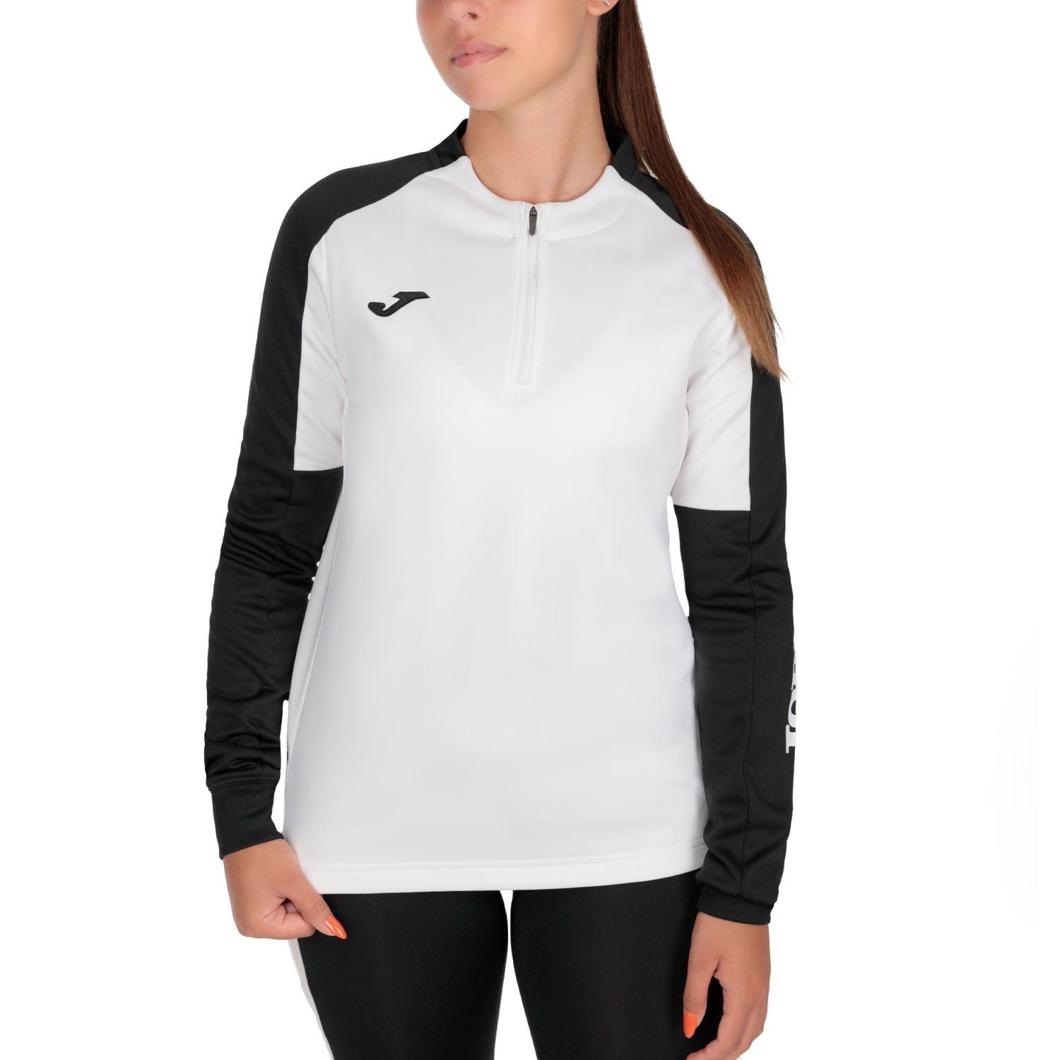 Реглан Joma 901692.201 Eco Championship Sweatshirt M White/Black (8445456375036)