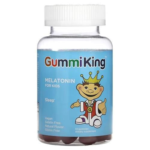 Комплекс для детей GummiKing Melatonin for Kids Strawberry 60 Gummies (GUM-00116) Комплекс для детей GummiKing Melatonin for Kids Strawberry 60 Gummies (GUM-00116)