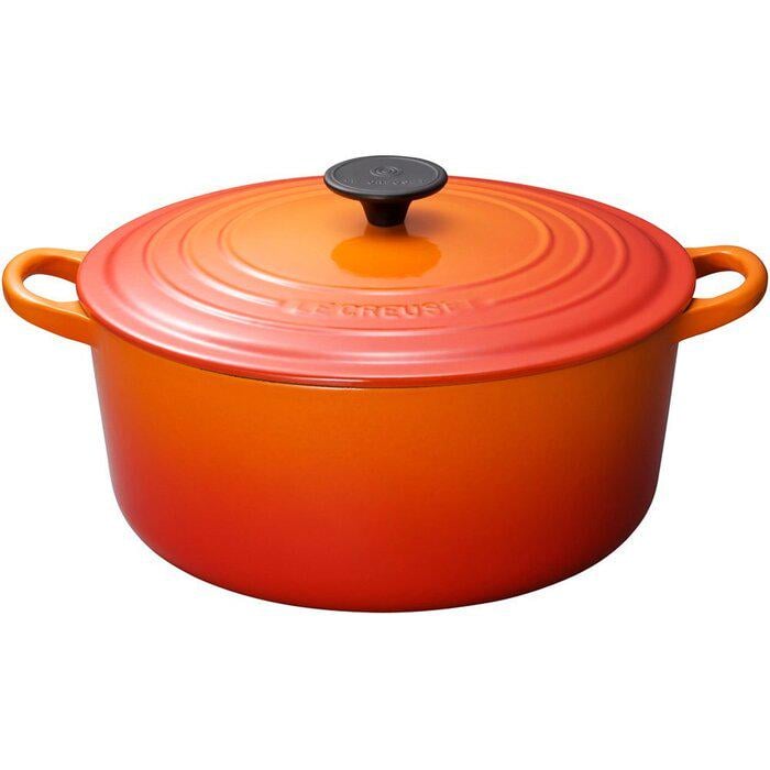 Кастрюля жаропрочная Le Creuset 20 см 3,3 л Оранжевый Кастрюля жаропрочная Le Creuset 20 см 3,3 л Оранжевый