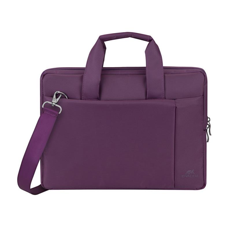 Сумка для ноутбука RivaCase 8221 Polyester Zipper 13,3" Purple (26450853) - фото 2 Сумка для ноутбука RivaCase 8221 Polyester Zipper 13,3" Purple (26450853) - фото 2