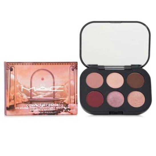 Палетка теней для век MAC Connect In Colour Eye Shadow Palette 6 Colours Embedded In Burgundy (33039878)