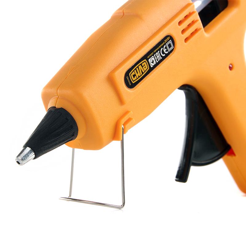 Пистолет термоклеевой Сила Ø7-7,5 мм 20 Вт (600362) - фото 3 Пистолет термоклеевой Сила Ø7-7,5 мм 20 Вт (600362) - фото 3