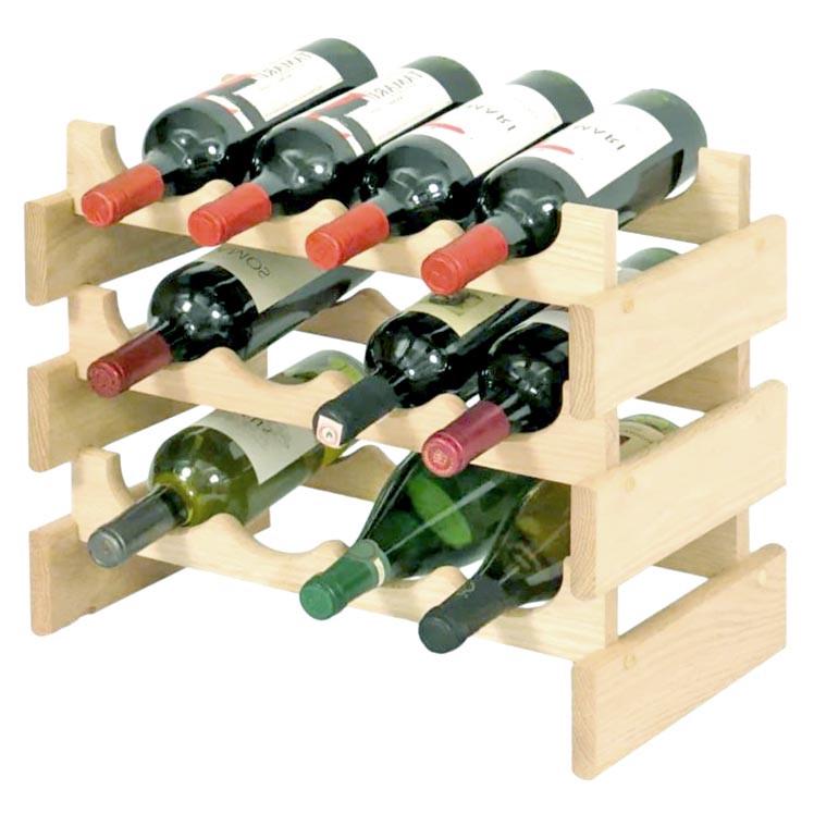 Полка для вина настольная Баркер 12 Бланже (Впс-123401)