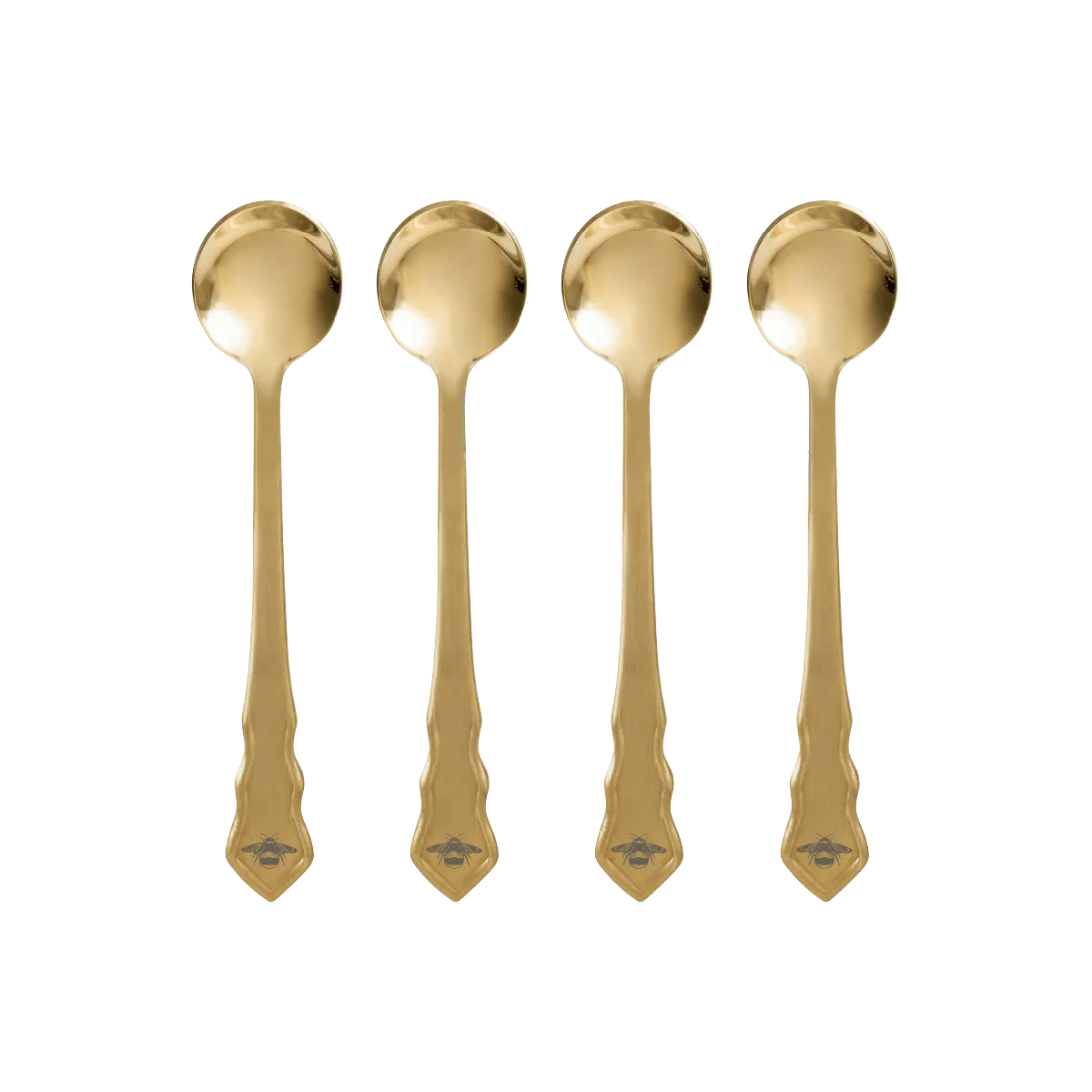 Набор чайных ложек Bialetti x Bridgerton 4 шт. Золотой (BRID005)