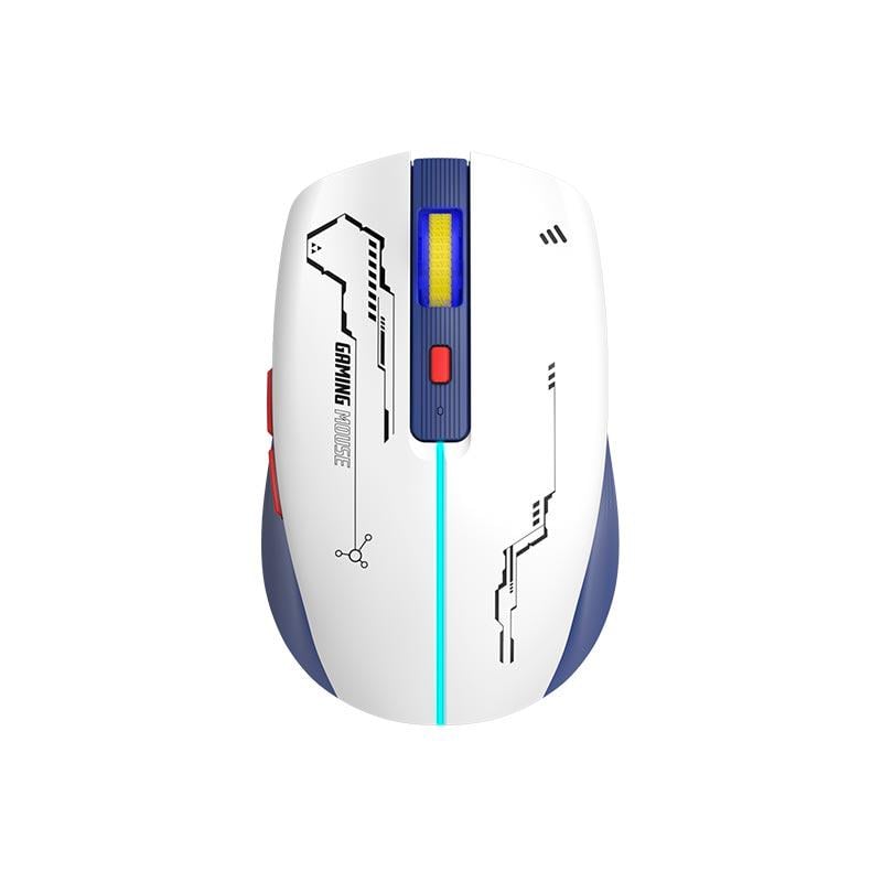 Мышь компьютерная игровая MARVO Wireless Programmable Mouse M796W RGB-подсветка 1000-3200dpi Белый