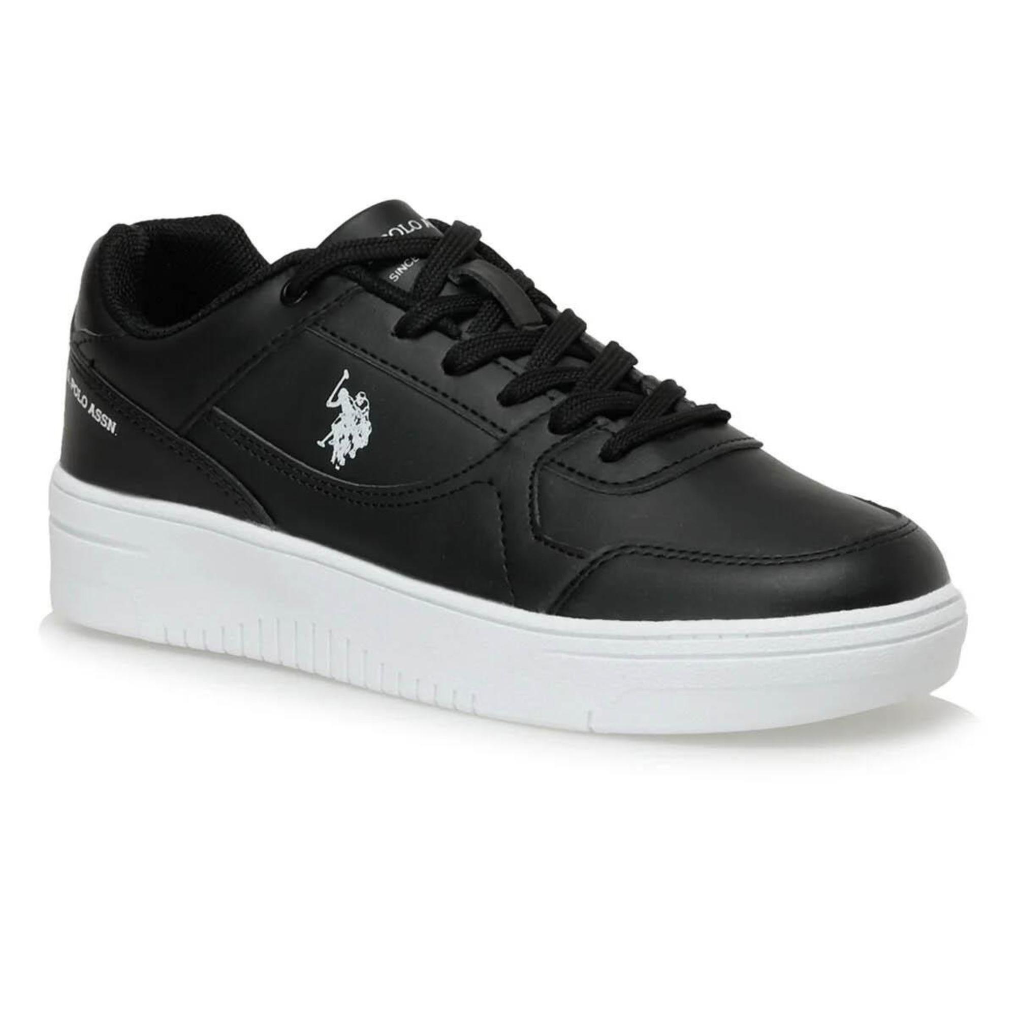 Кеды женские осенние U.S. POLO ASSN. р. 38 Черный (040024-38)