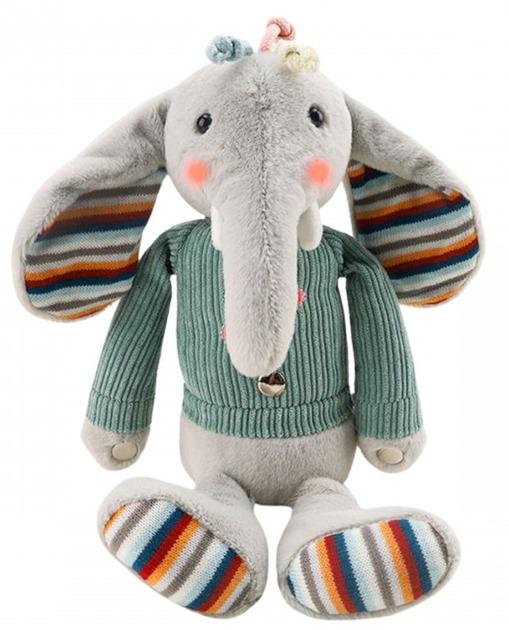 Игрушка интерактивная Woopie Toys Слоник со звуком и светом M 5993 I UA
