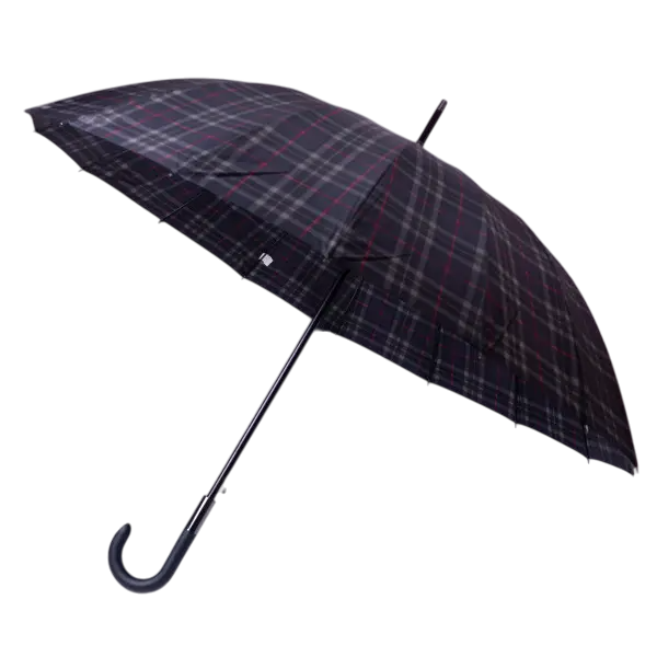 Зонтик трость полуавтомат складной 117 см Синий (HP-23-4BL) Зонтик трость полуавтомат складной 117 см Синий (HP-23-4BL)