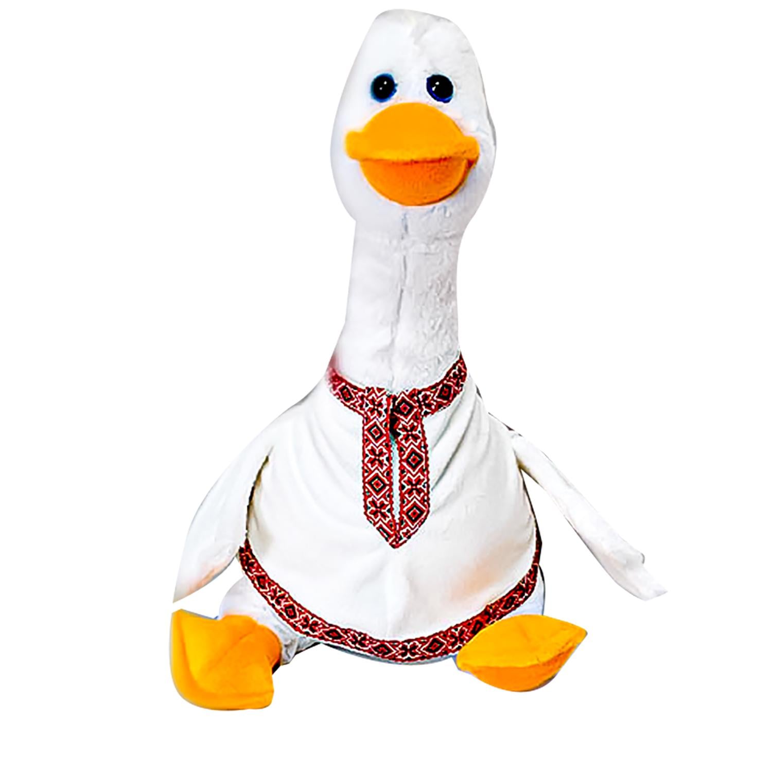 Мягкая игрушка Гусь в вышиванке 33 см (88189)