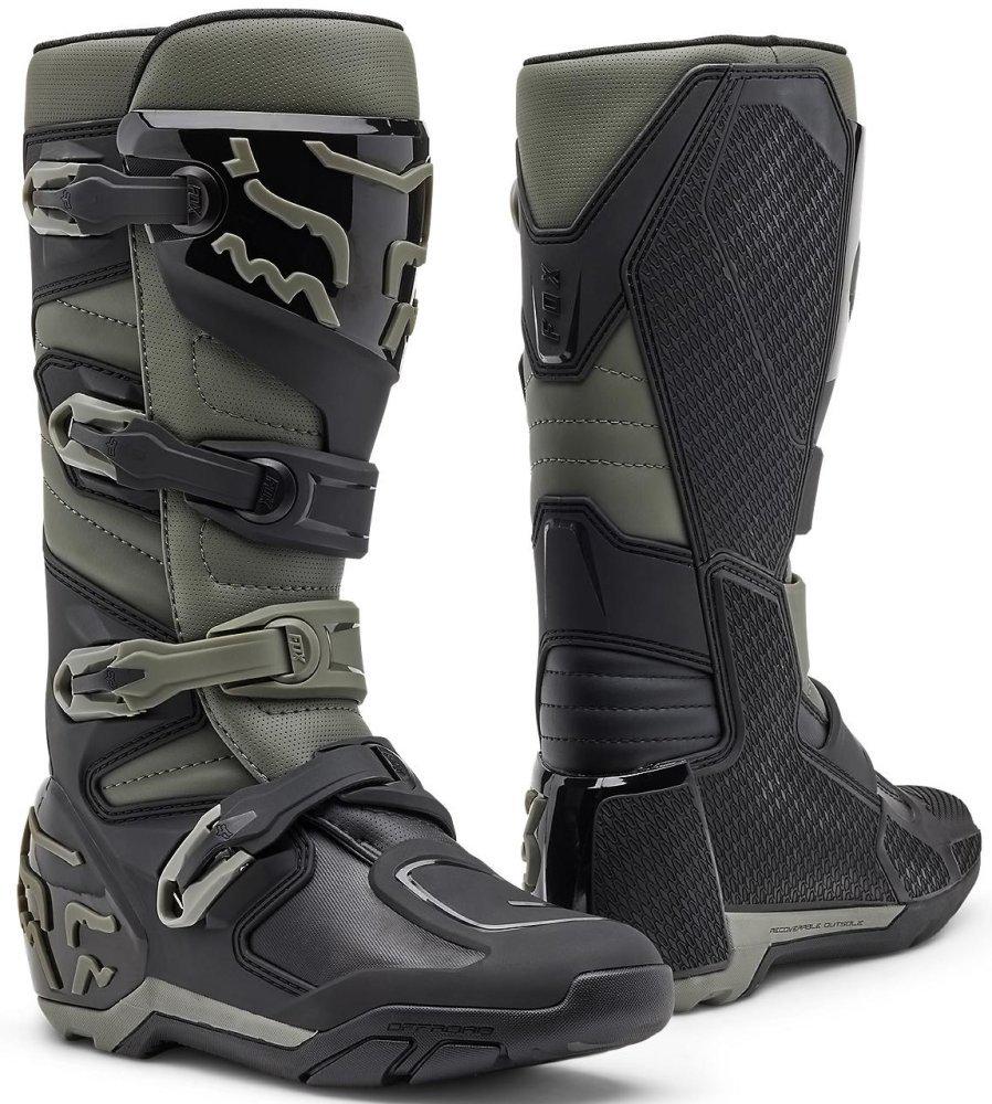 Мотоботи Fox COMP X Boot р. 11,5/43,5 Grey (46207)