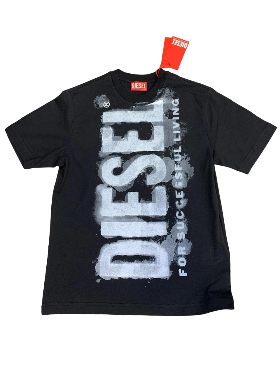 Футболка Diesel 10 лет 140 см Черный (0012683)