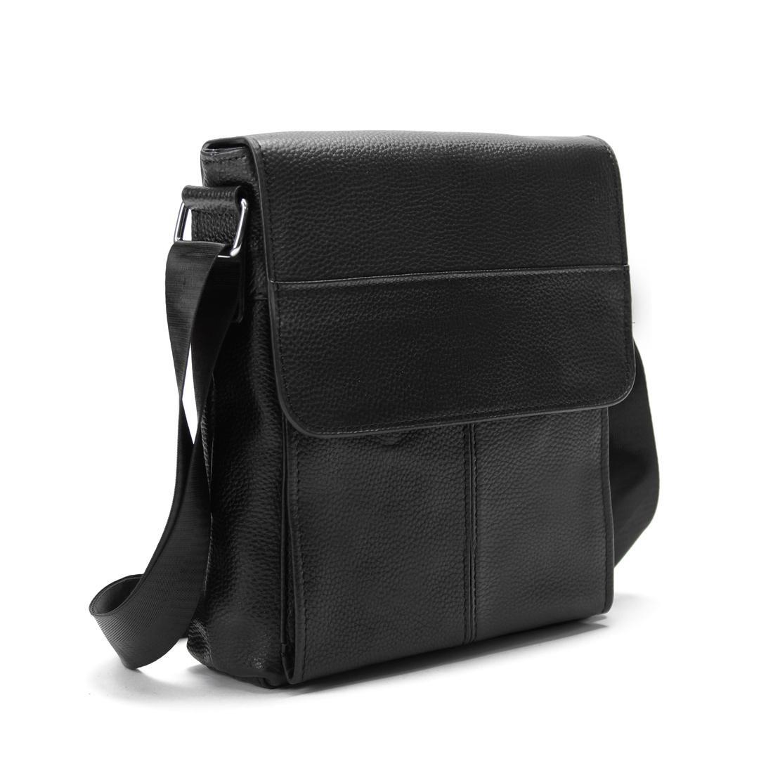 Мужская сумка через плечо Royal Bag M56-3656A Черный (7056)