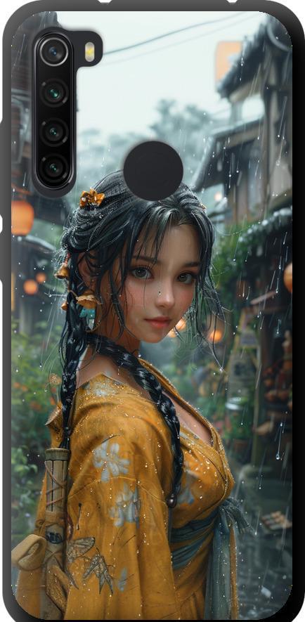 Чехол на Xiaomi Redmi Note 8 Anime-girl (6133b-1787-42517)