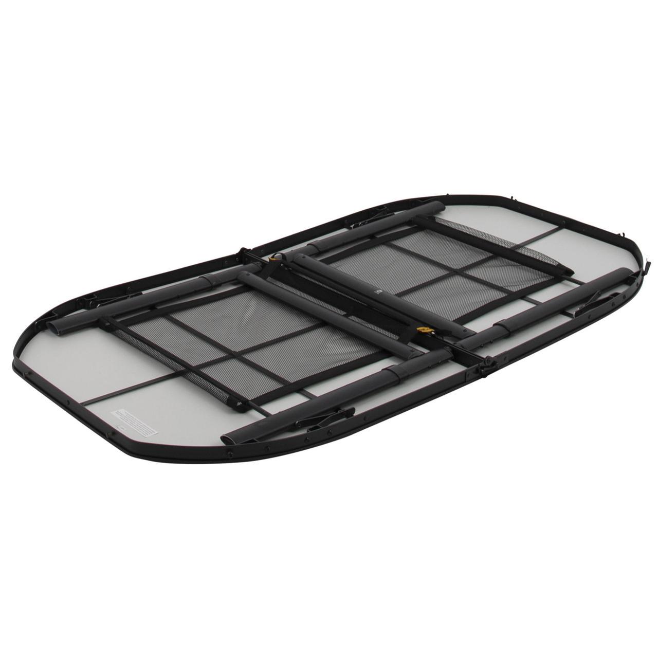 Стіл Bo-Camp Northgate Oval 150x80 см Black/Grey (1404188) - фото 9