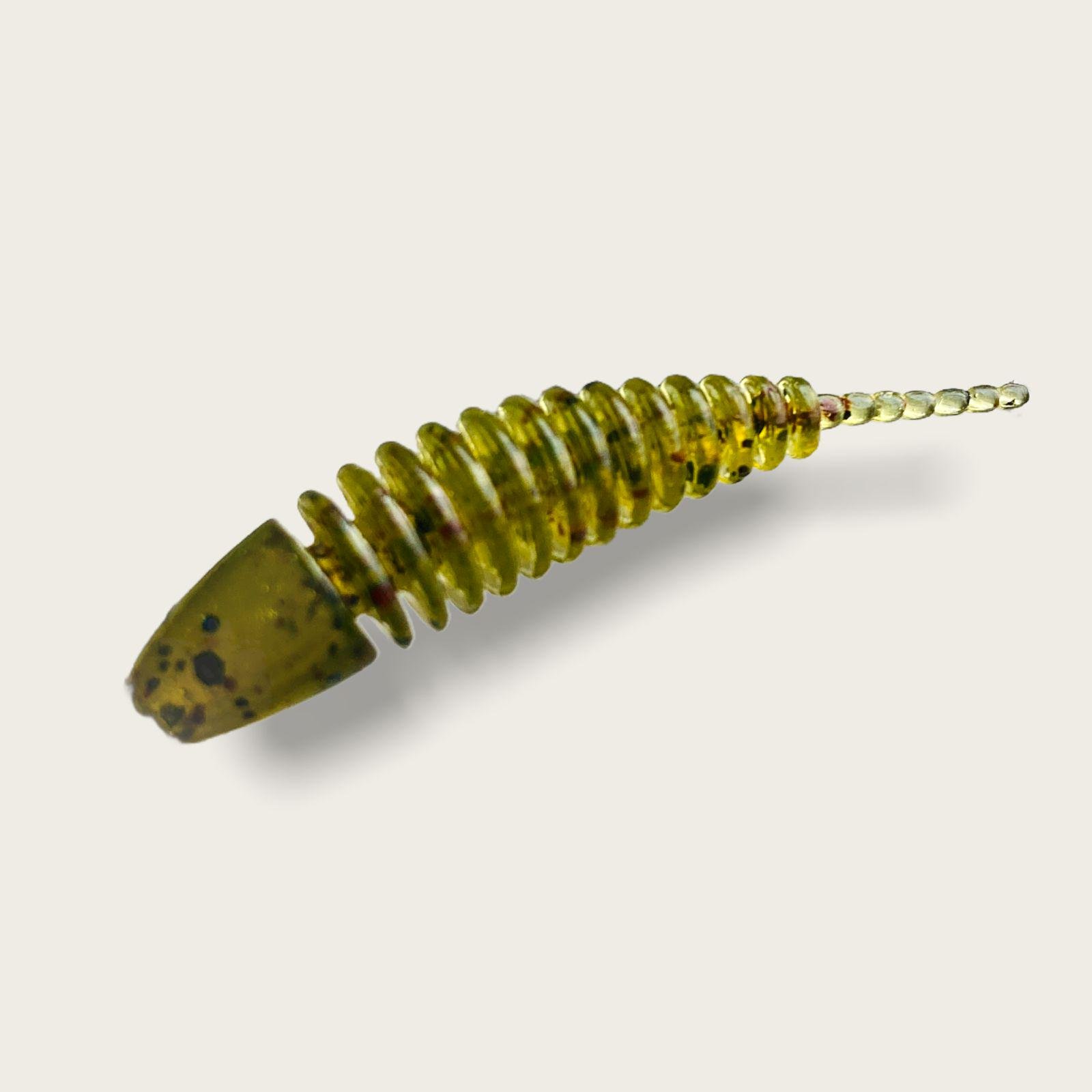Силиконовая приманка Big Baits TT Slug речная серия 1,6" 10 шт. # 106 Green Pumpkin (2161106)