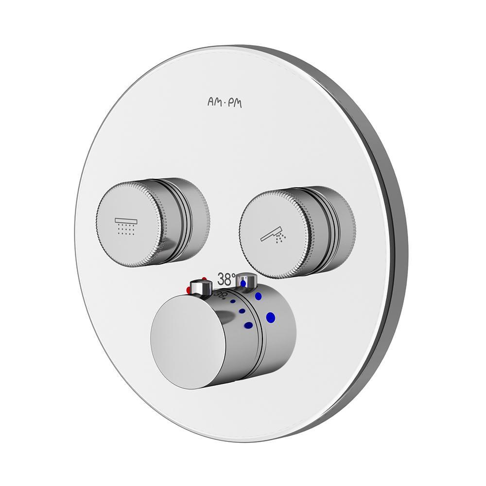 Змішувач для ванни AM.PM Inspire V2.0 з термостатом (F50A85700) Змішувач для ванни AM.PM Inspire V2.0 з термостатом (F50A85700)