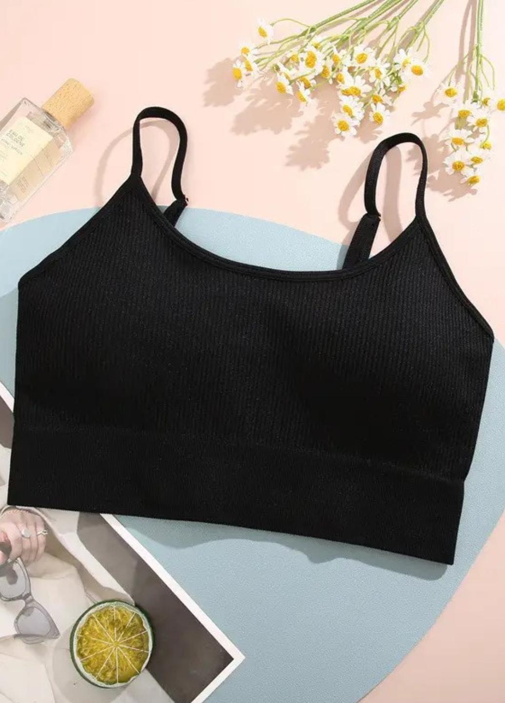 Топ спортивный женский Sport Comfort A002 в рубчик M Черный (1944-44-03) - фото 8 Топ спортивный женский Sport Comfort A002 в рубчик M Черный (1944-44-03) - фото 8