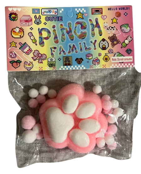 Антистресс лапка Taba Squishy Paw Розовый (971) Антистресс лапка Taba Squishy Paw Розовый (971)