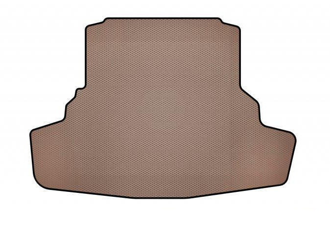 Коврик автомобильный резиновый в багажник Digital Designs Carsuit V1 2004-2006 для Chrysler Sebring II 2001-2006 рр. Бежевый