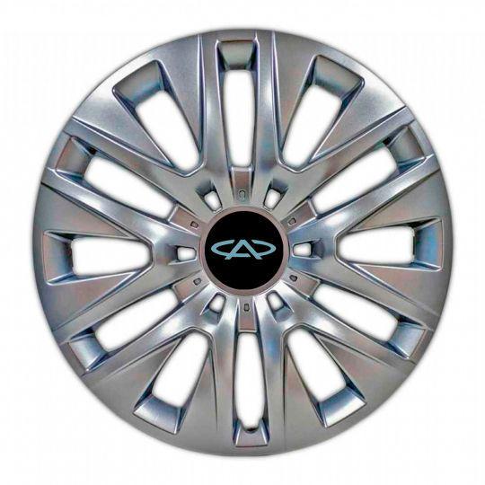 Автомобильные колпаки SKS 429 R16 с логотипом Chery 4 шт. Серебристый Автомобильные колпаки SKS 429 R16 с логотипом Chery 4 шт. Серебристый