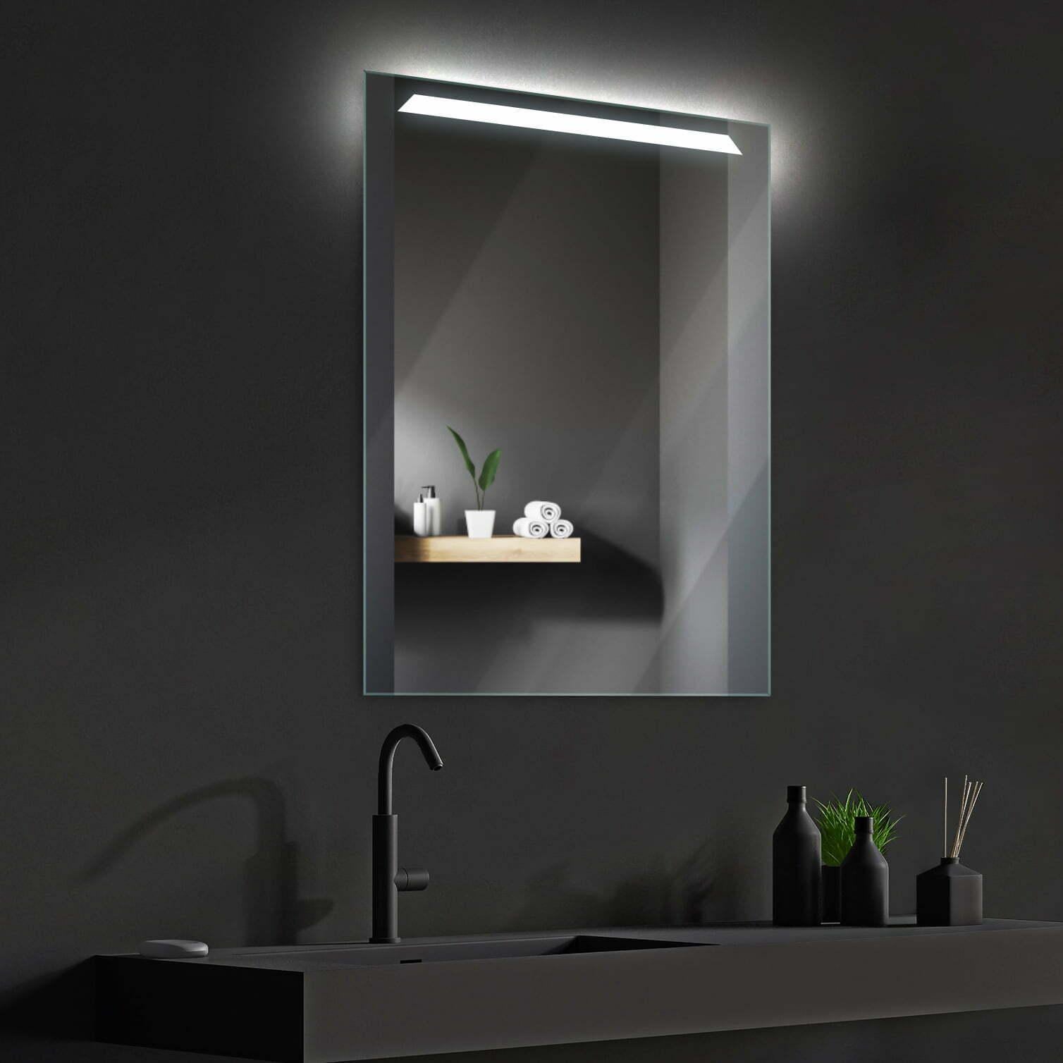 Зеркало Dim Dzerkal NAMO с LED-подсветкой 50х70 см (7989)