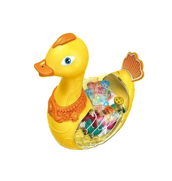 Игрушка музыкальная утка NR 617-203 60/2 мелодия/подсветка (142998)