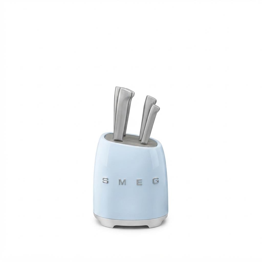 Набір ножів SMEG 7 пр. Блакитний (2185635358)