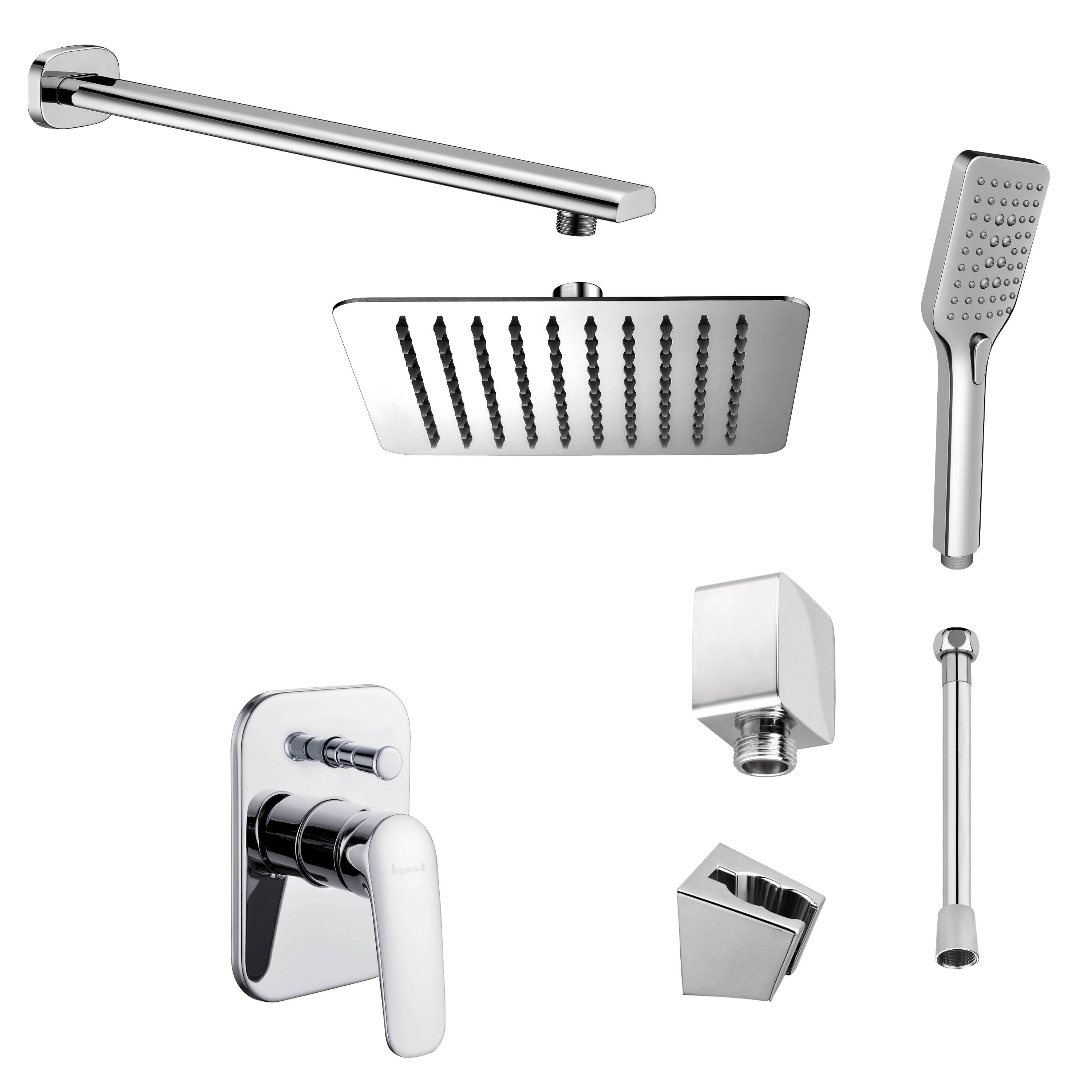 Душевая система скрытого типа Imprese PRAHA f03005501QA Хром (116426)