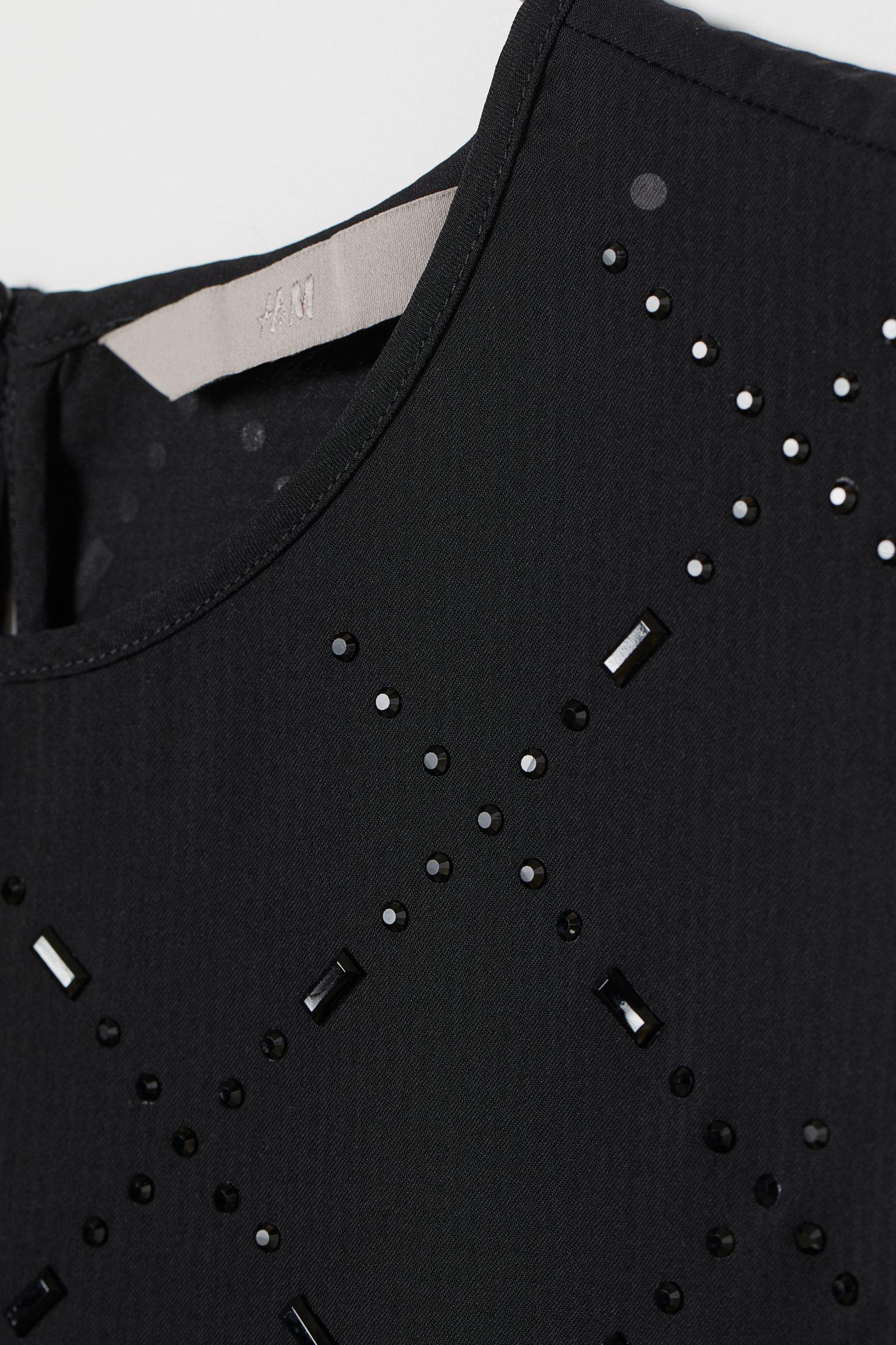 Блуза без рукава р. 32 Чорний (7858270log) - фото 2 Блуза без рукава р. 32 Чорний (7858270log) - фото 2