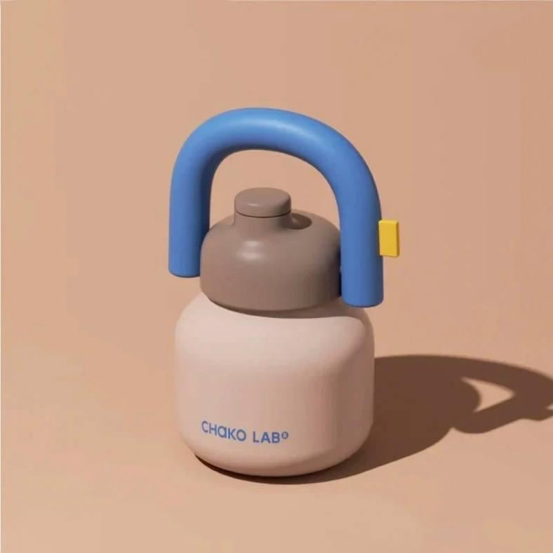 Термобутылка Chako Lab LinLin Pot Brownie с керамическим покрытием 1000 мл Коричневый (47345732911325) Термобутылка Chako Lab LinLin Pot Brownie с керамическим покрытием 1000 мл Коричневый (47345732911325)