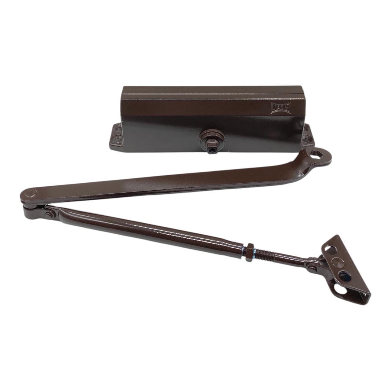 Доводчик двери универсальный накладной KALE до 65 кг (27071666)