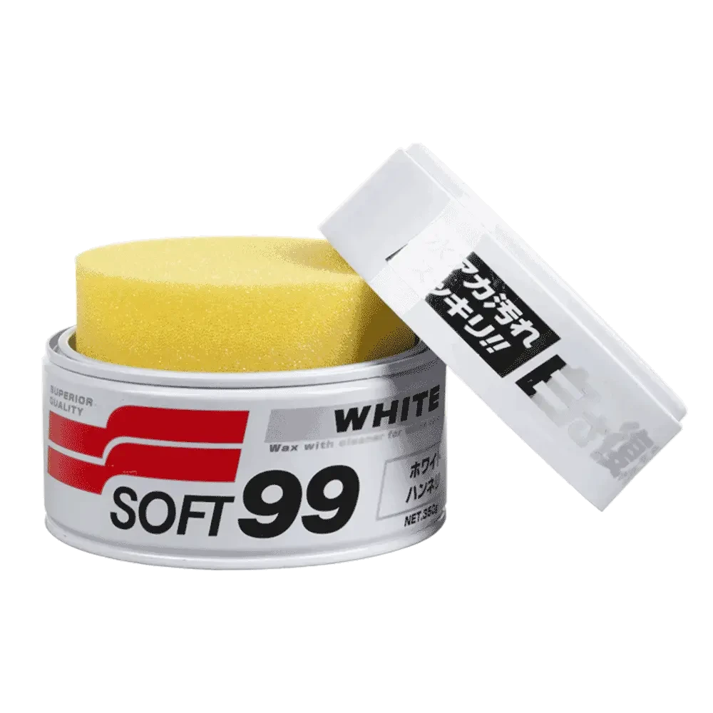 Віск для очищення білих автомобілей SOFT99 White Super Wax 350 г (29423923) - фото 2 Віск для очищення білих автомобілей SOFT99 White Super Wax 350 г (29423923) - фото 2